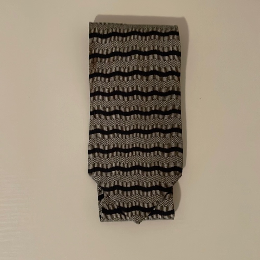Kenneth Cole New York Black and Gray Tie